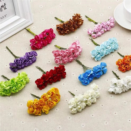 Mini Flower Bouquets Confetti Bunches - Halloween - DIY Crafts & Scrapbooking - Scribble Snacks