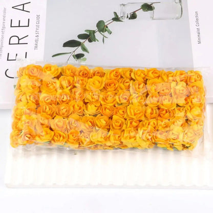 Mini Flower Bouquets Confetti Bunches - Halloween - DIY Crafts & Scrapbooking - Scribble Snacks