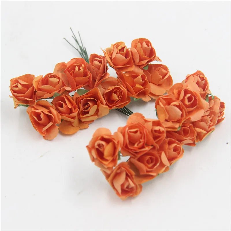 Mini Flower Bouquets Confetti Bunches - Halloween - DIY Crafts & Scrapbooking - Scribble Snacks