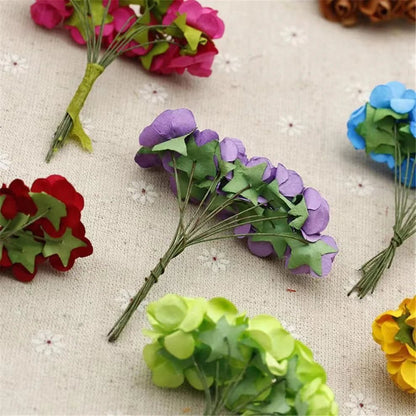 Mini Flower Bouquets Confetti Bunches - Halloween - DIY Crafts & Scrapbooking - Scribble Snacks