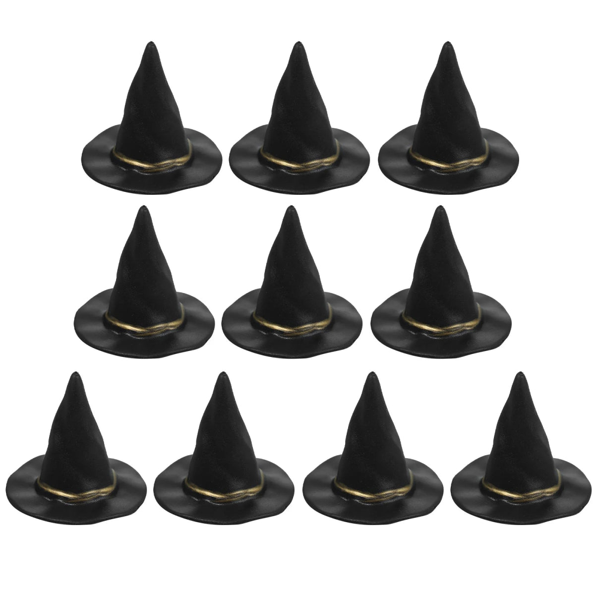 Mini Witch Hat Toy Set - Halloween - Clothing Accessories (Necklaces, Vampire Teeth, Pins, Headwear) - Scribble Snacks