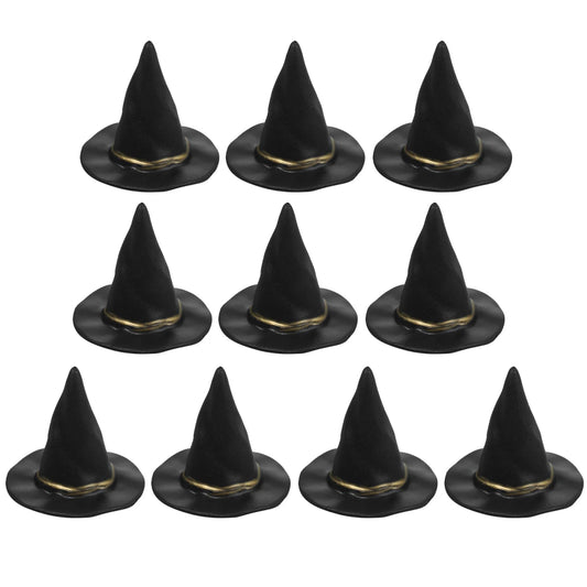 Mini Witch Hat Toy Set - Halloween - Clothing Accessories (Necklaces, Vampire Teeth, Pins, Headwear) - Scribble Snacks