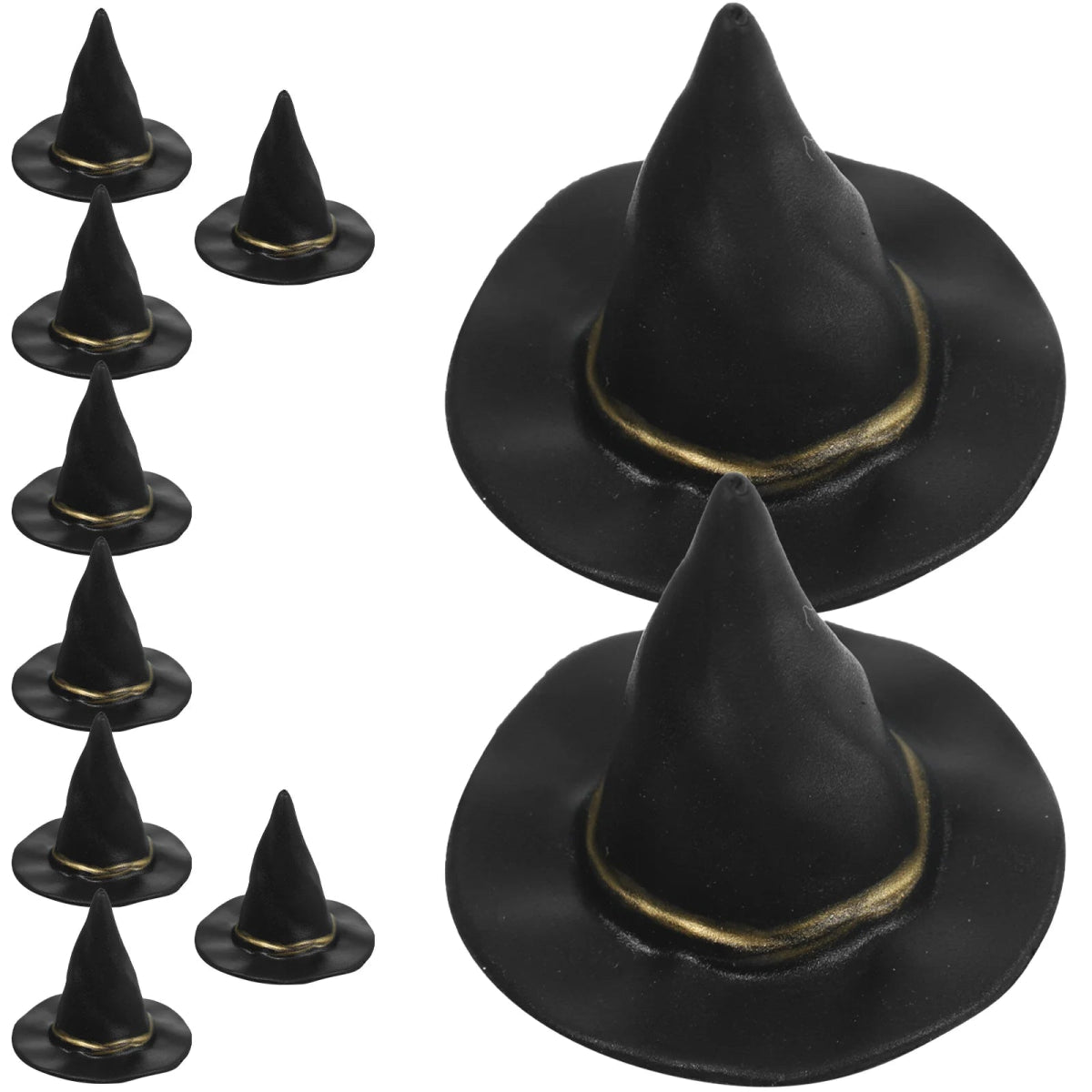 Mini Witch Hat Toy Set - Halloween - Clothing Accessories (Necklaces, Vampire Teeth, Pins, Headwear) - Scribble Snacks