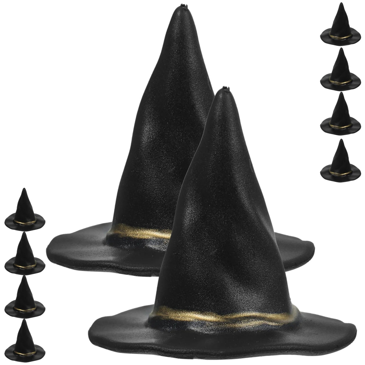 Mini Witch Hat Toy Set - Halloween - Clothing Accessories (Necklaces, Vampire Teeth, Pins, Headwear) - Scribble Snacks