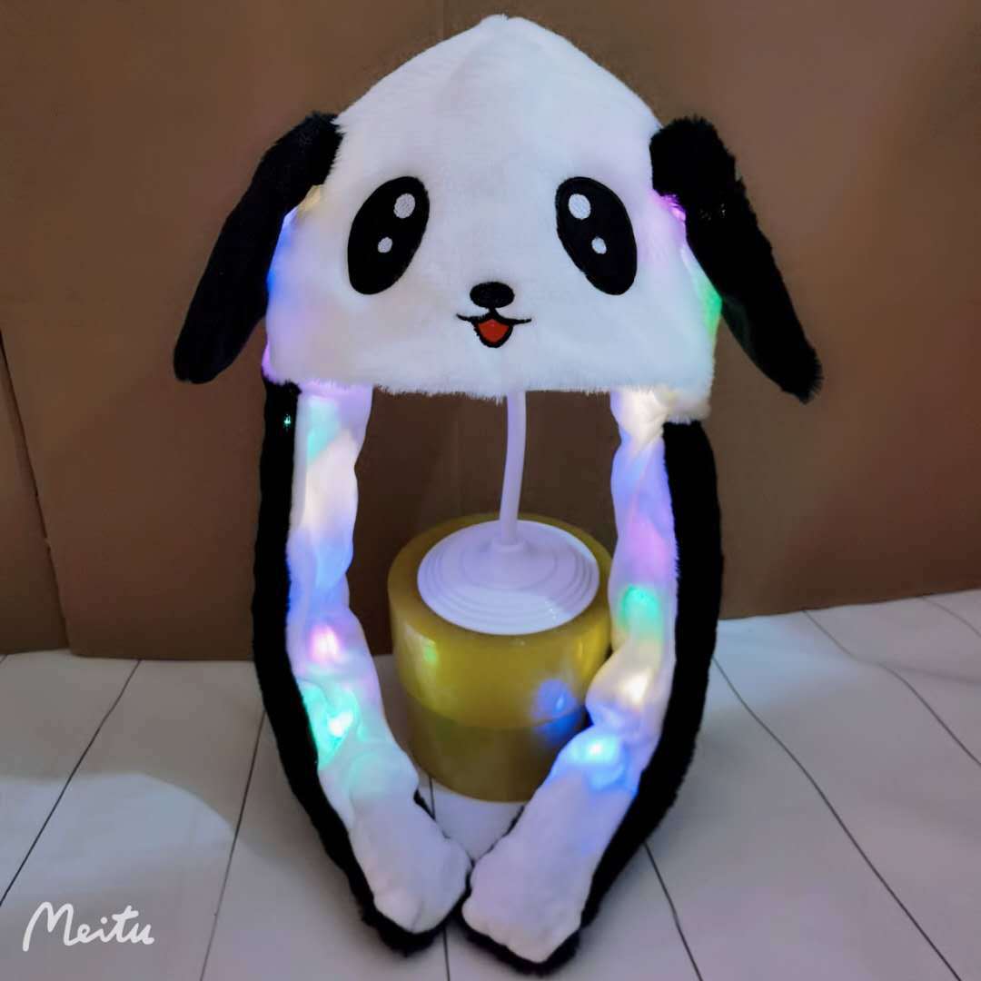 Movable Ears Luminous Rabbit Hat - 0 - Scribble Snacks