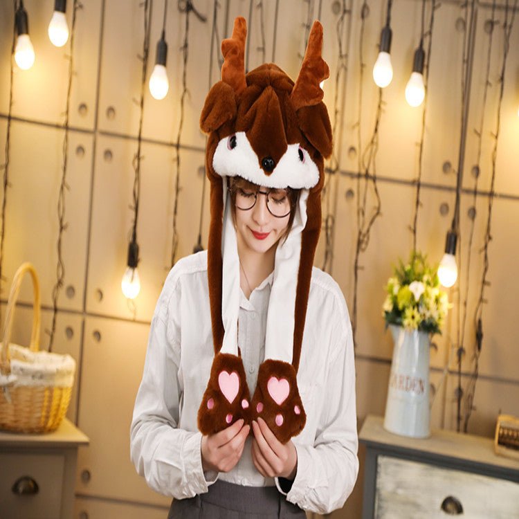 Movable Ears Rabbit Hat Cute Airbag Halloween Saint - 0 - Scribble Snacks