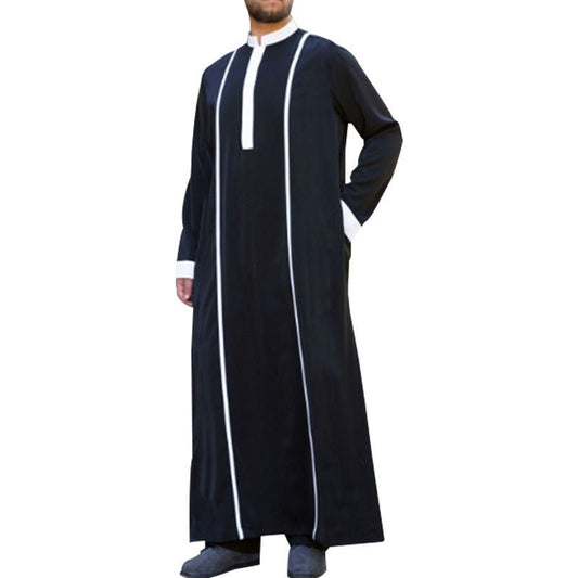 Muslim Costume Halloween Long Sleeve C Suit Kaftan Islamic Jubba Costume Robe - 0 - Scribble Snacks