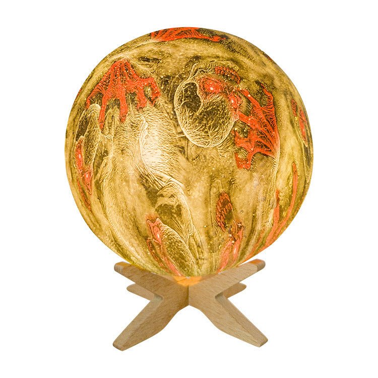 New Halloween Gift Moon Children's Creative Table Lamp - 0 - Scribble Snacks