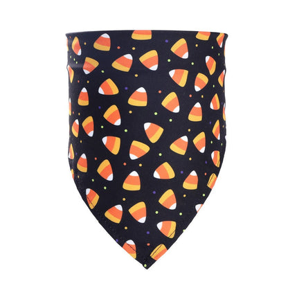 New Halloween Pet Drool Dog Triangle Scarf - 0 - Scribble Snacks