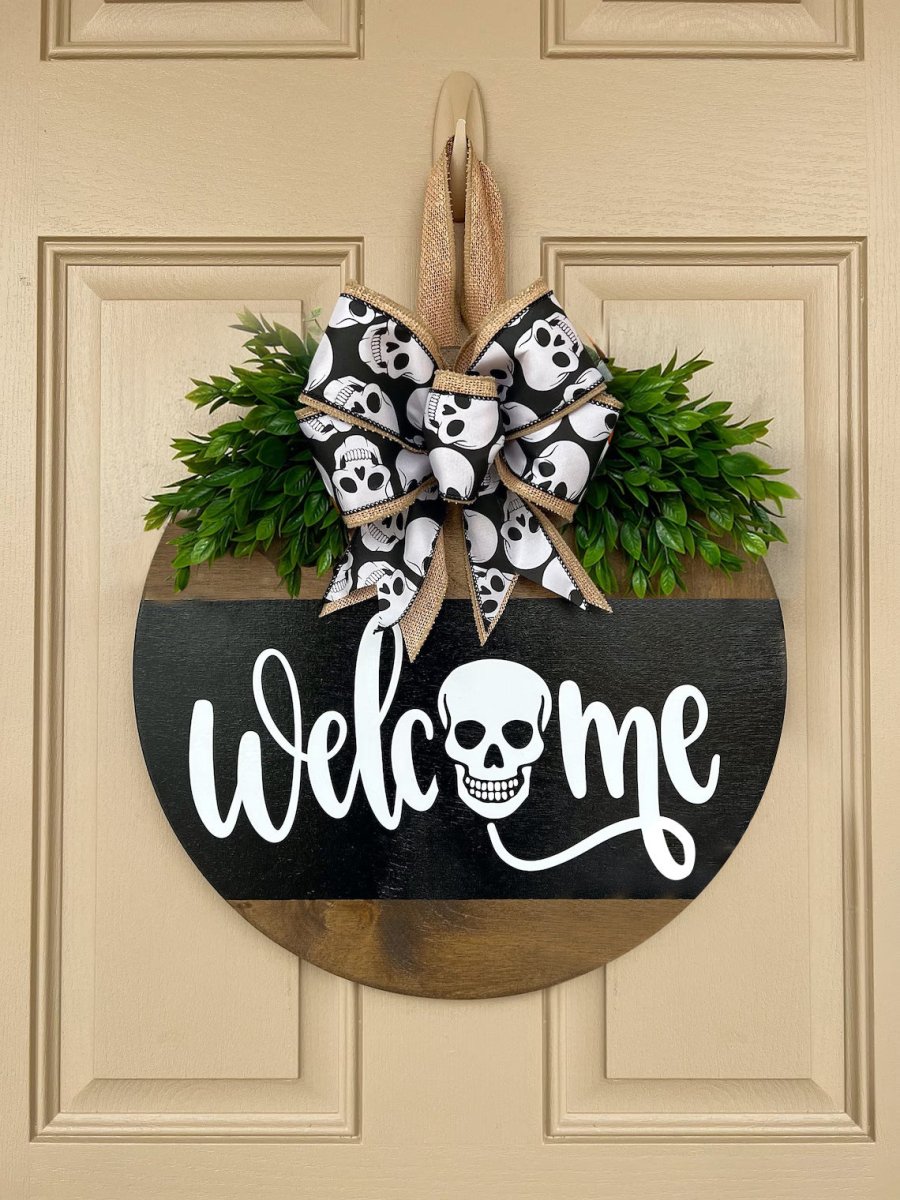 New Halloween White Ghost BOO Doorplate Decoration Pendant - 0 - Scribble Snacks