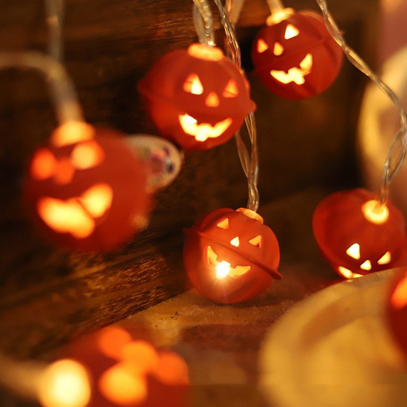 New Led Halloween Lights String Ghost Festival Pumpkin Decorative - 0 - Scribble Snacks