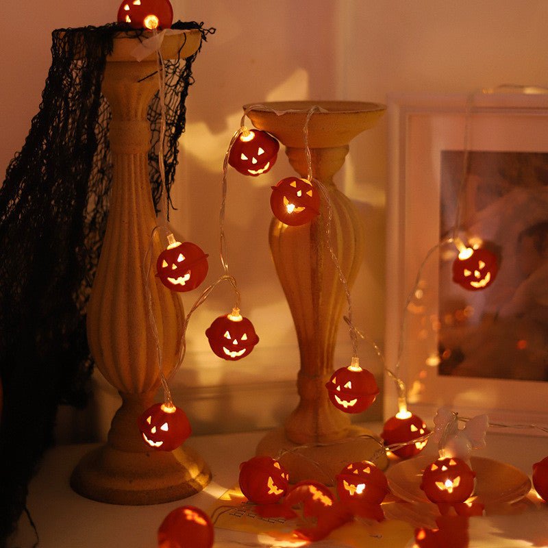 New Led Halloween Lights String Ghost Festival Pumpkin Decorative - 0 - Scribble Snacks