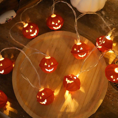 New Led Halloween Lights String Ghost Festival Pumpkin Decorative - 0 - Scribble Snacks