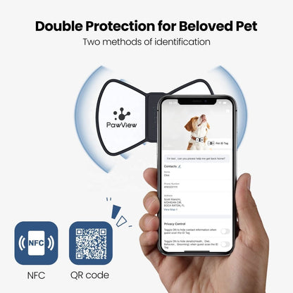 NFC Smart QR Code Pet Label Personalization - 0 - Scribble Snacks