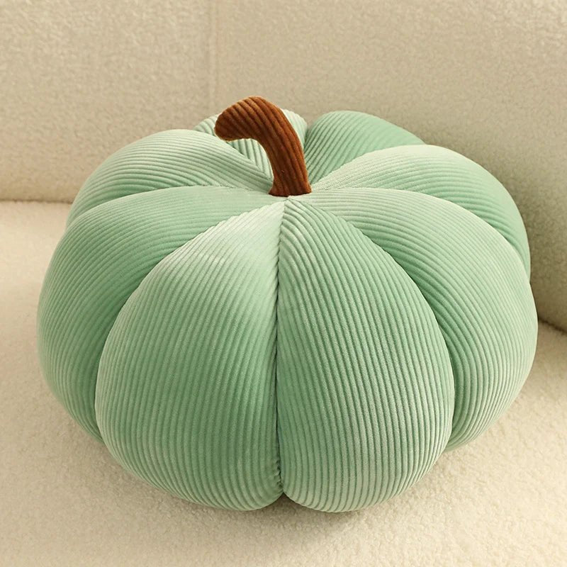 Nordic Pumpkin Decorative Pillow - Halloween - Seasonal Plush Pillows & Throw Decorations - Scribble Snacks