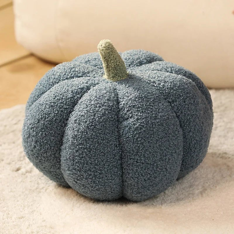 Nordic Pumpkin Decorative Pillow - Halloween - Seasonal Plush Pillows & Throw Decorations - Scribble Snacks