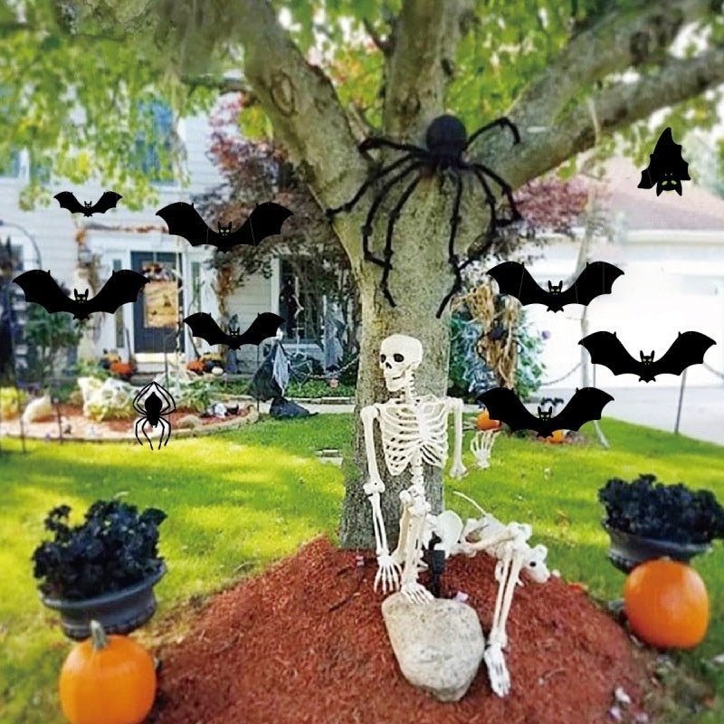 Outdoor Halloween Bat Wall Decoration - 0 - Scribble Snacks