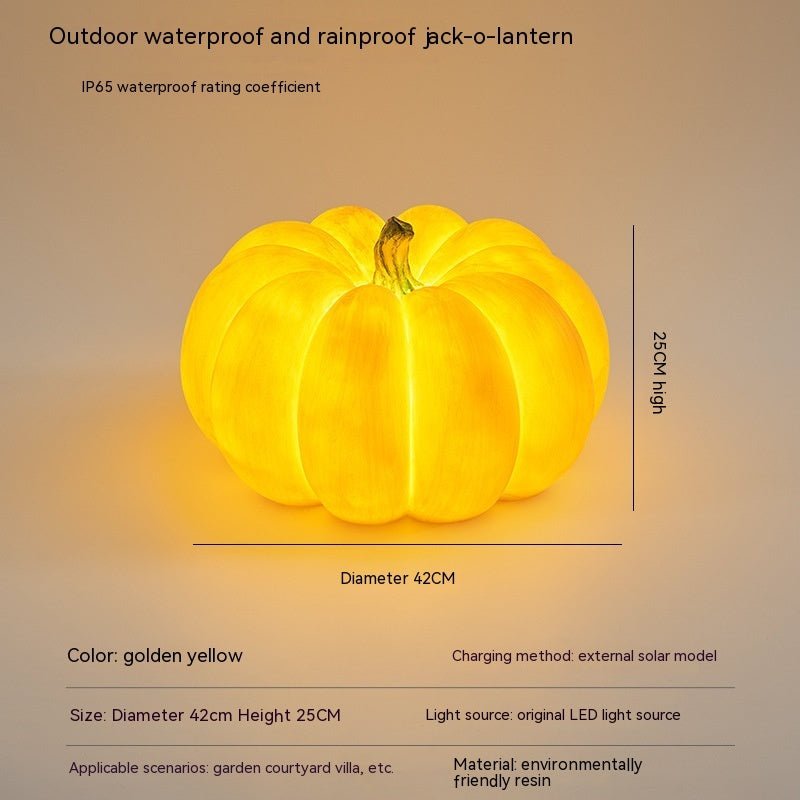 Outdoor Solar Pumpkin Lights Rural Farm Creative Luminous Landscape Outdoor Waterproof Courtyard Lawn Lamp Halloween Party Decor Halloween Decorations - 0 - Scribble Snacks