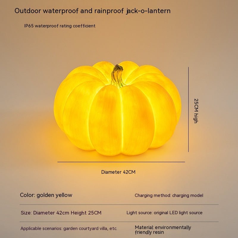 Outdoor Solar Pumpkin Lights Rural Farm Creative Luminous Landscape Outdoor Waterproof Courtyard Lawn Lamp Halloween Party Decor Halloween Decorations - 0 - Scribble Snacks