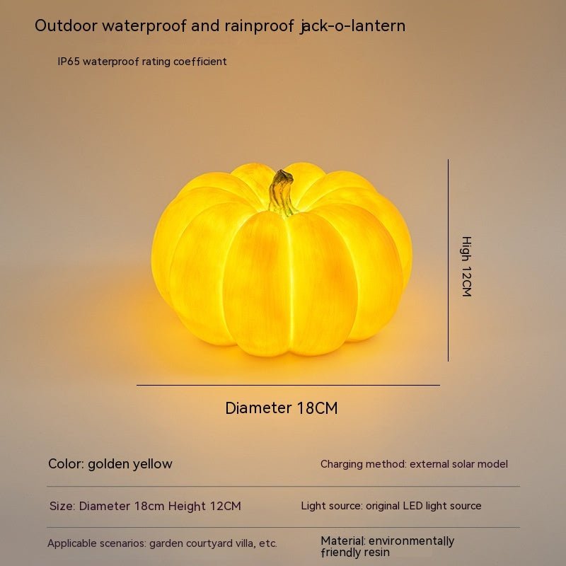 Outdoor Solar Pumpkin Lights Rural Farm Creative Luminous Landscape Outdoor Waterproof Courtyard Lawn Lamp Halloween Party Decor Halloween Decorations - 0 - Scribble Snacks