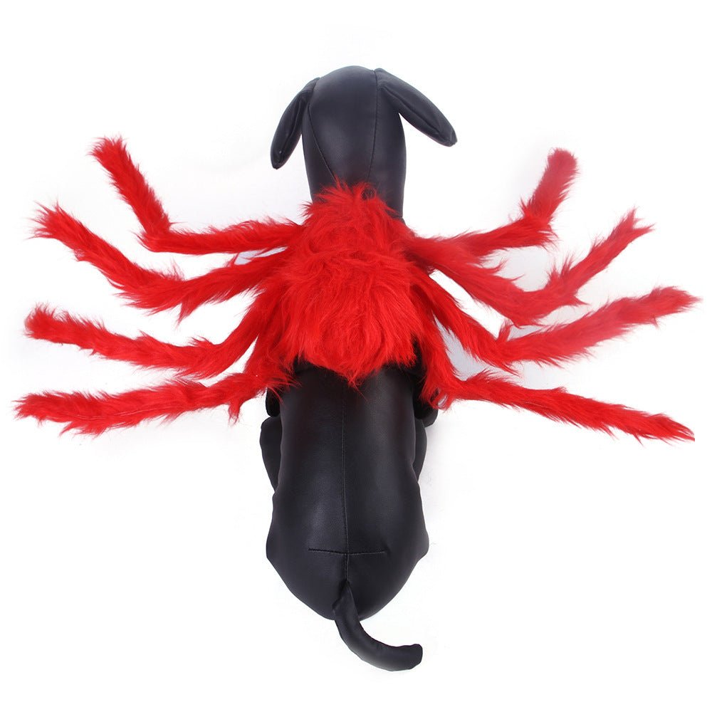 Pet Cat Dog Halloween Creative Spider Costume - 0 - Scribble Snacks