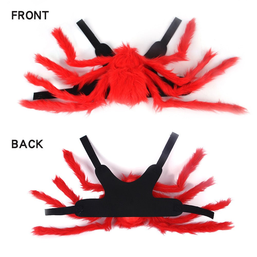 Pet Cat Dog Halloween Creative Spider Costume - 0 - Scribble Snacks