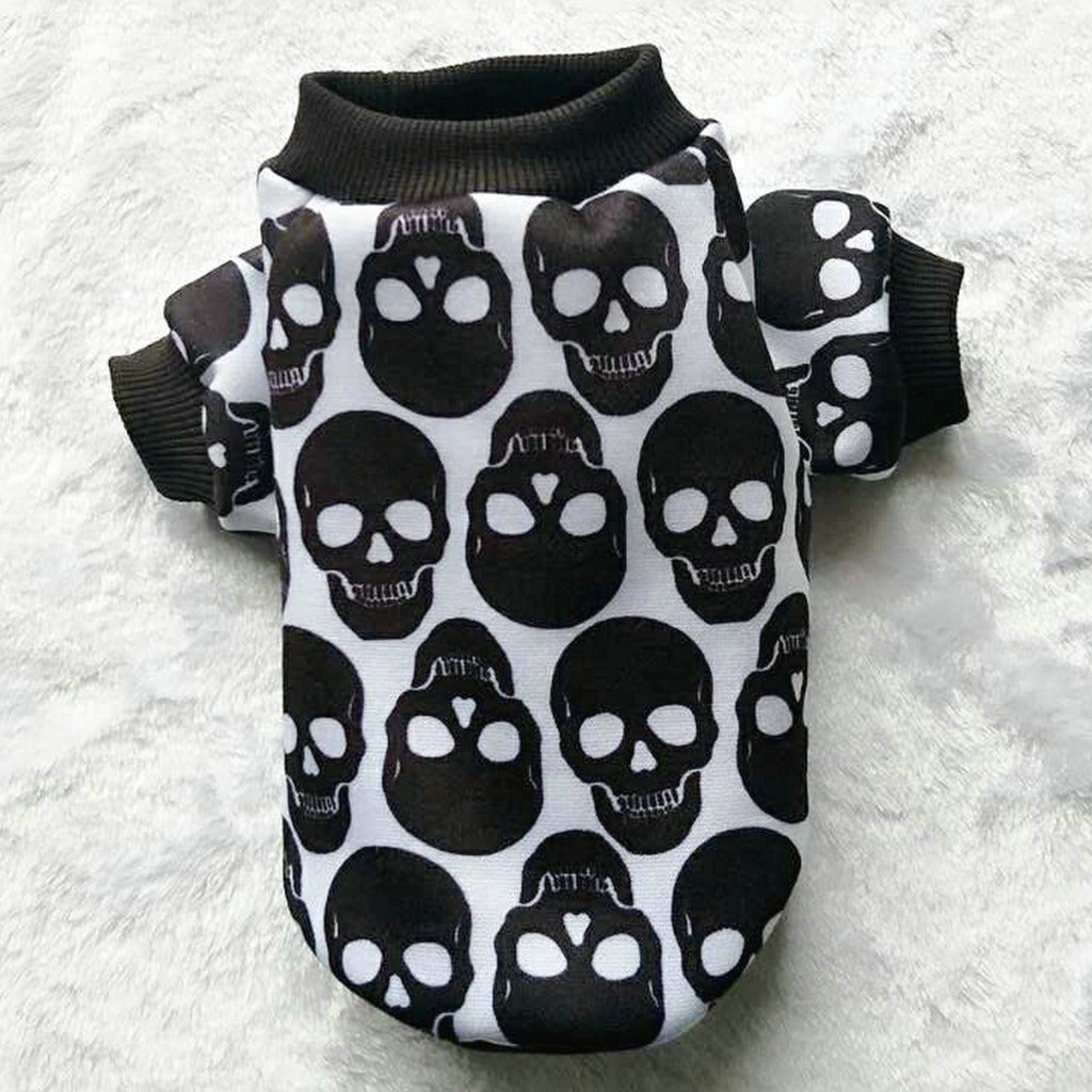 Pet Clothes Skull Halloween Supplies - 0 - Scribble Snacks