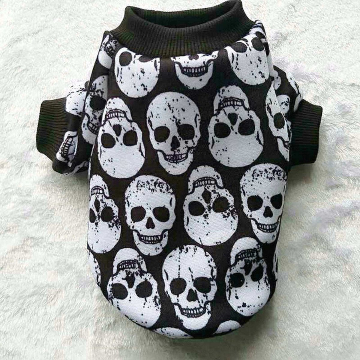 Pet Clothes Skull Halloween Supplies - 0 - Scribble Snacks