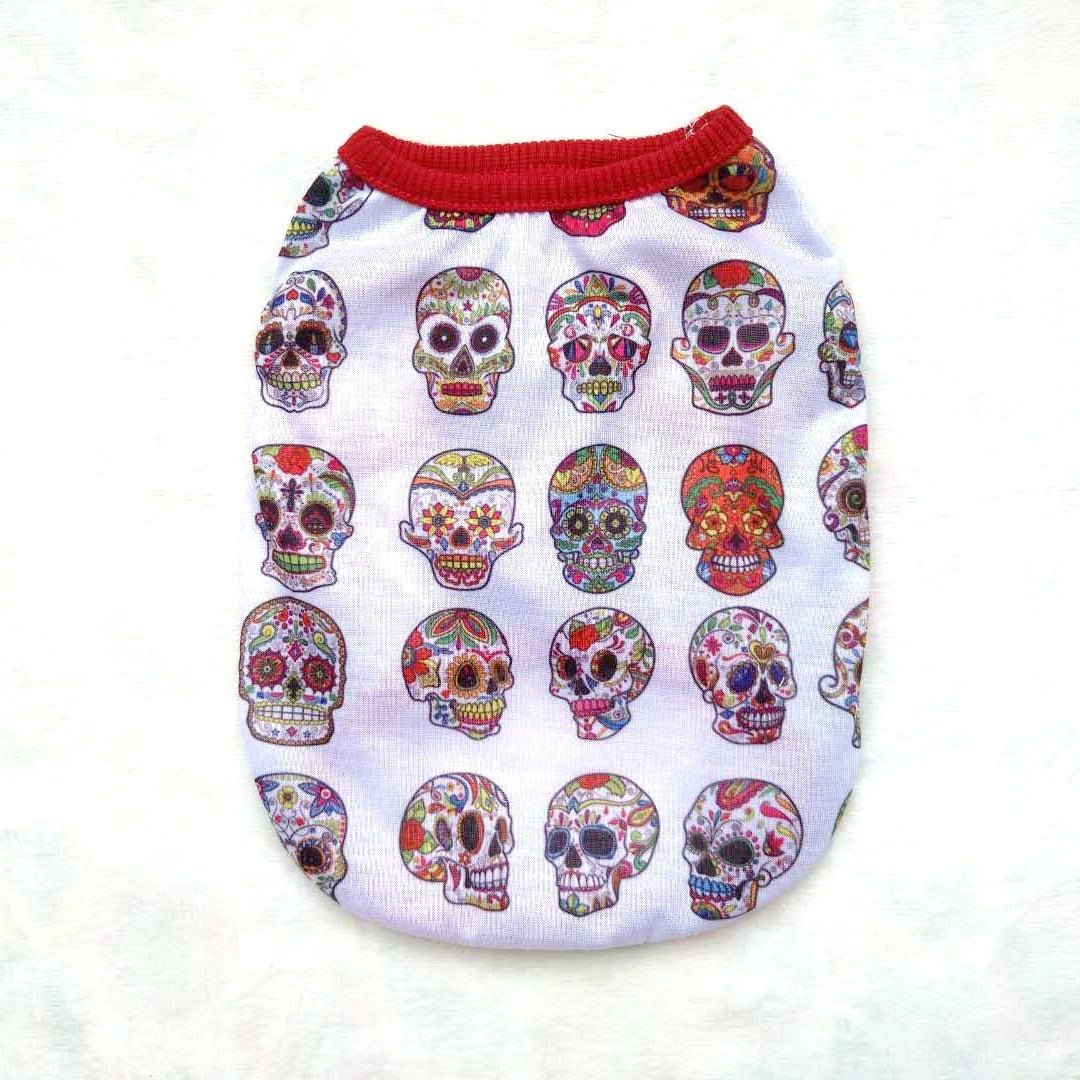 Pet Clothes Skull Halloween Supplies - 0 - Scribble Snacks