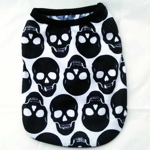 Pet Clothes Skull Halloween Supplies - 0 - Scribble Snacks