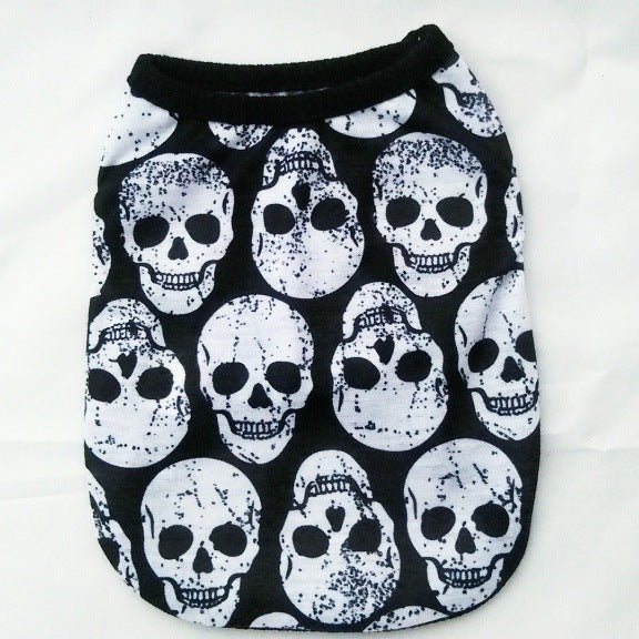 Pet Clothes Skull Halloween Supplies - 0 - Scribble Snacks