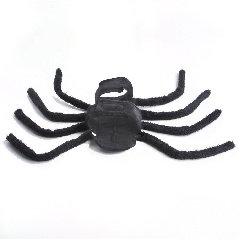 Pet Halloween Funny Spider Chest Back Creative Cat Dog Small Dog Transformation Costume For Dogs Cats Party Cosplay Funny Outfit - 0 - Scribble Snacks