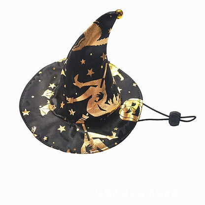 Pet Halloween Printed Wizard Cloak Set - 0 - Scribble Snacks