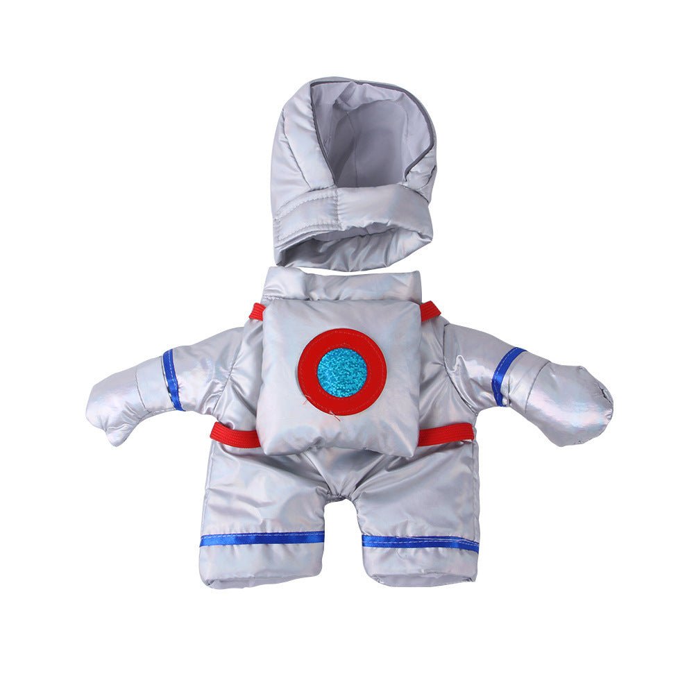 Pet Turned Dog Funny Dress Up Space Suit Stand Halloween Pet Dress Clothes - 0 - Scribble Snacks