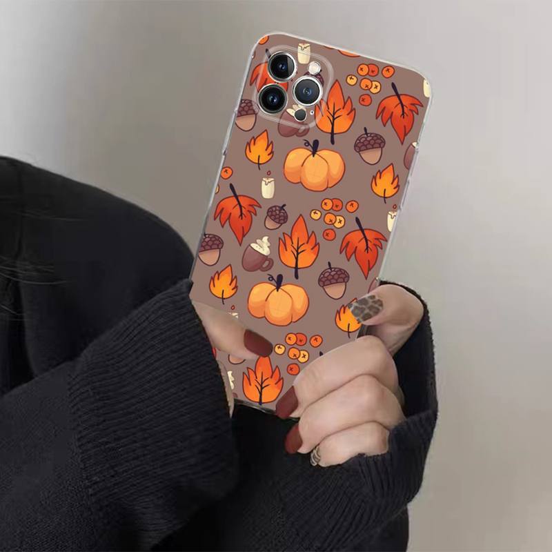 Phone Case Foreign Trade New Couple Halloween Pumpkin Lamp Phone Case - 0 - Scribble Snacks