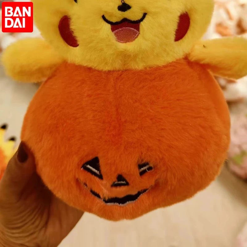 Pikachu Halloween Pumpkin Plush Doll - Halloween - Plush Toys & Pillows - Scribble Snacks