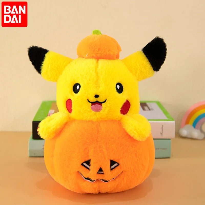 Pikachu Halloween Pumpkin Plush Doll - Halloween - Plush Toys & Pillows - Scribble Snacks