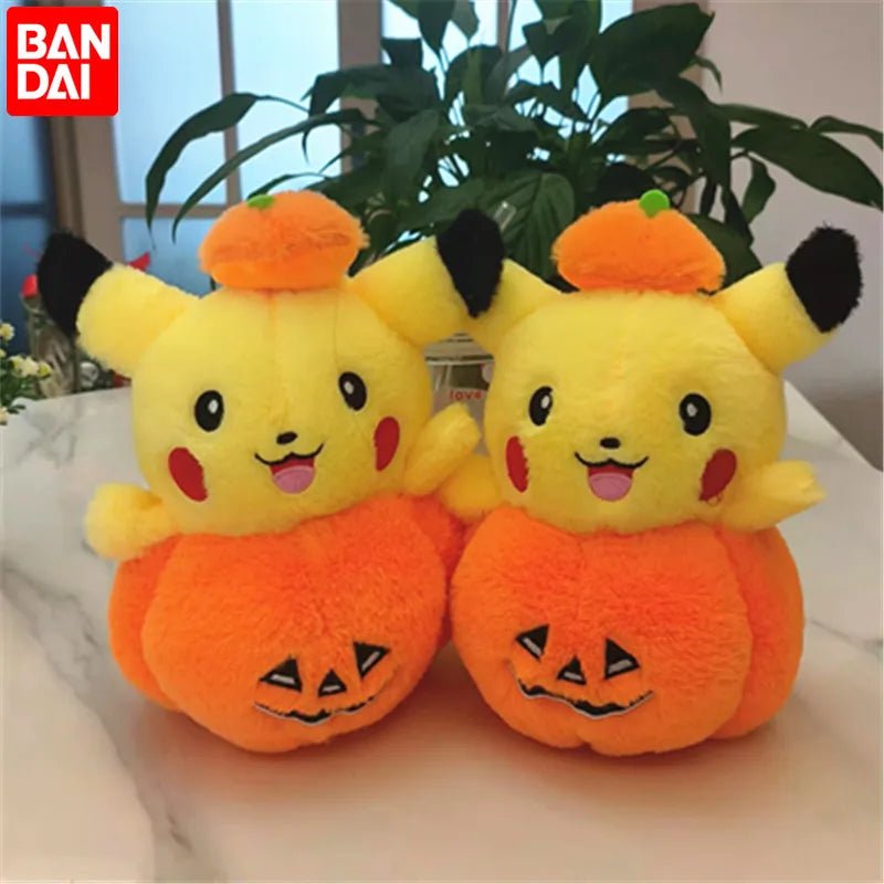 Pikachu Halloween Pumpkin Plush Doll - Halloween - Plush Toys & Pillows - Scribble Snacks