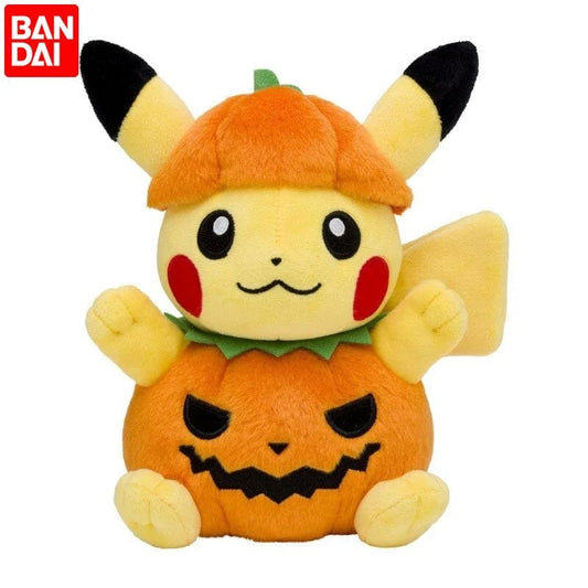 Pikachu Pumpkin Plush Toy - Halloween - Plush Toys & Pillows - Scribble Snacks