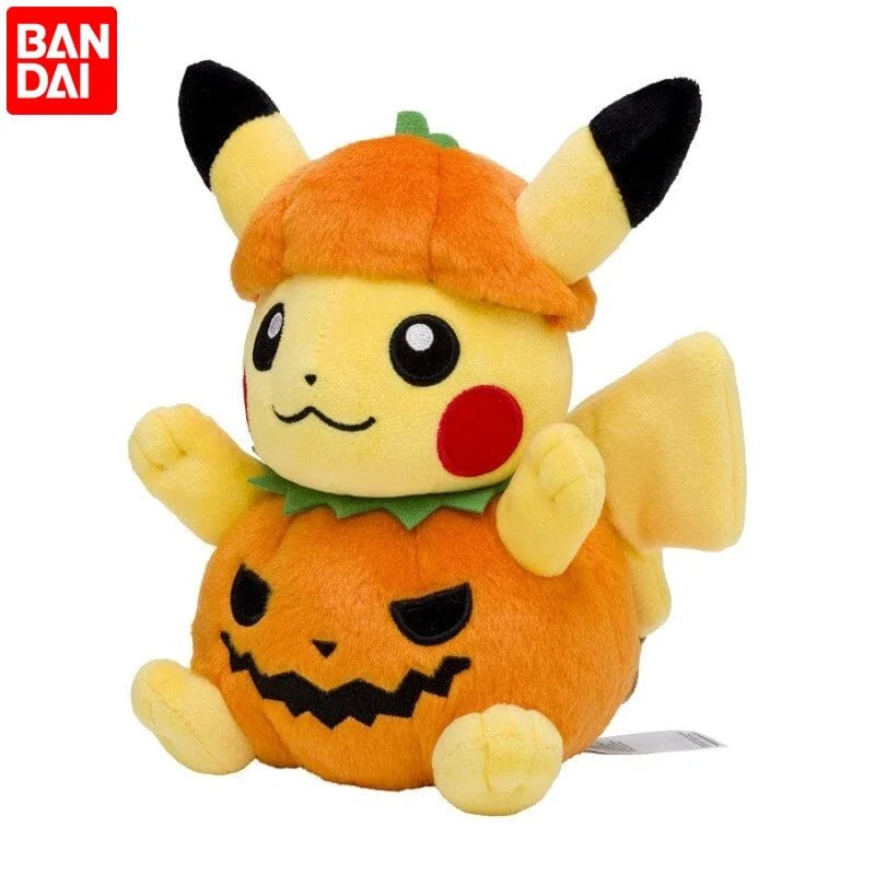 Pikachu Pumpkin Plush Toy - Halloween - Plush Toys & Pillows - Scribble Snacks