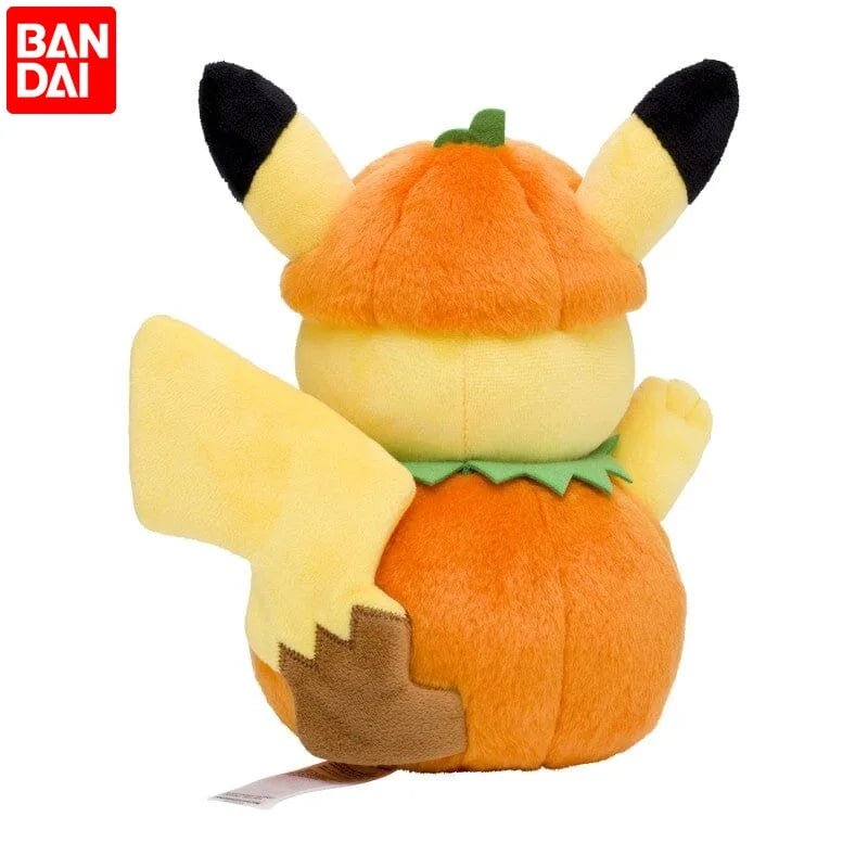 Pikachu Pumpkin Plush Toy - Halloween - Plush Toys & Pillows - Scribble Snacks