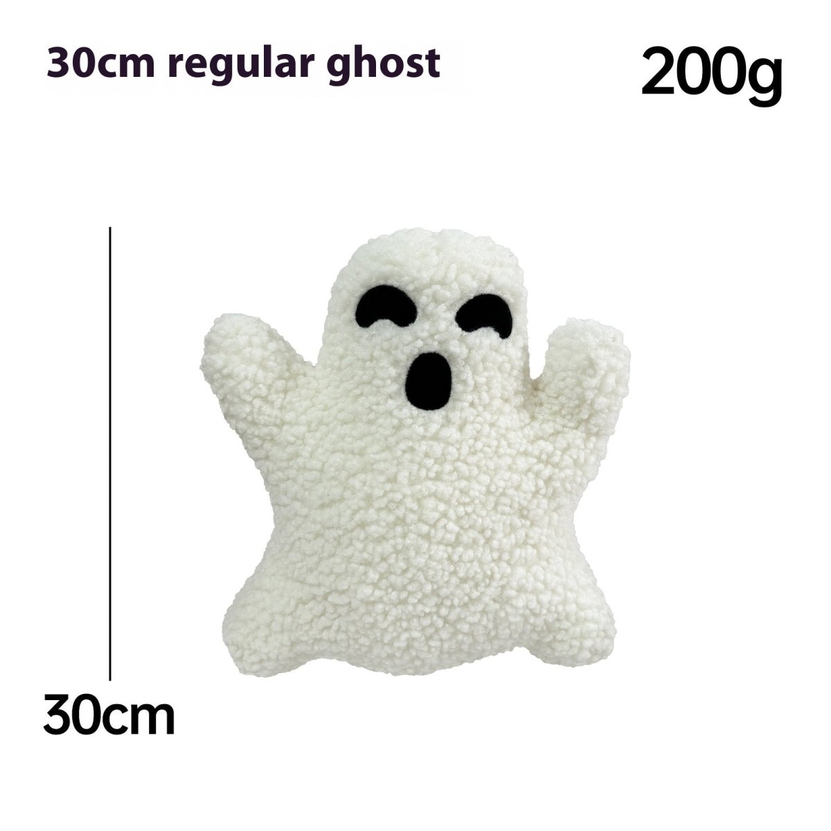 Plush Toy Ghost Pillow Halloween Home Pillow - 0 - Scribble Snacks