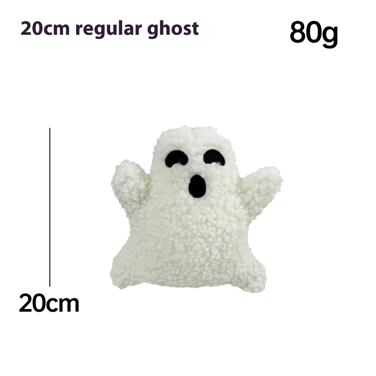 Plush Toy Ghost Pillow Halloween Home Pillow - 0 - Scribble Snacks