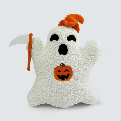 Plush Toy Ghost Pillow Halloween Home Pillow - 0 - Scribble Snacks