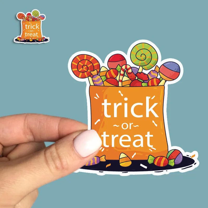 Pumpkin Bash Graffiti Stickers - Halloween - Stickers & Labels (including Scrapbooking, Wall Decals) - Scribble Snacks