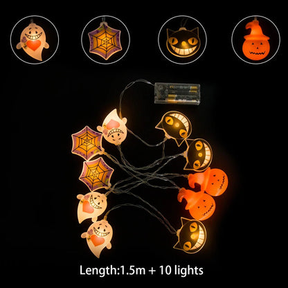 Pumpkin Bat Ghost Lights Set - Halloween - LED Lighting & Neon Signs - Scribble Snacks