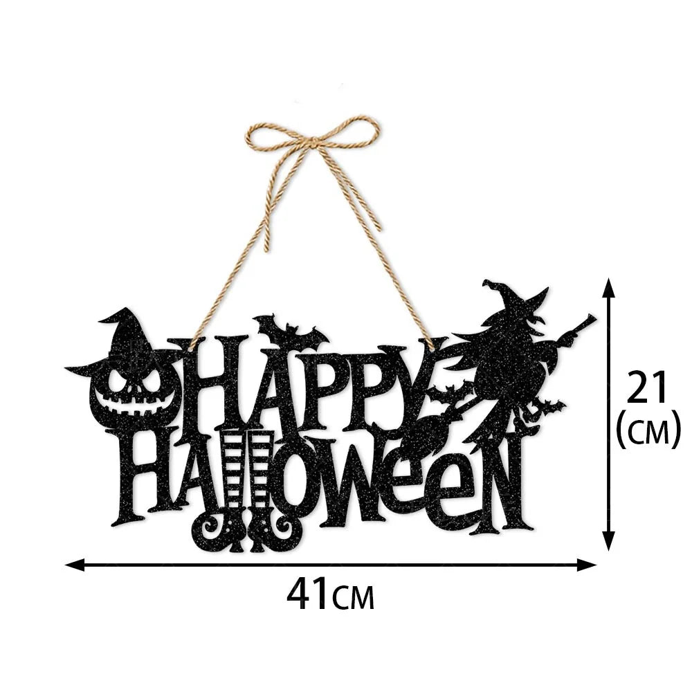 Pumpkin Bat Halloween Hangings - Halloween - Party Banners & Hanging Ornaments - Scribble Snacks