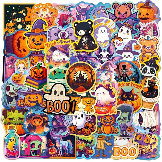 Pumpkin Cuties Sticker Pack - Halloween - Stickers & Labels (including Scrapbooking, Wall Decals) - Scribble Snacks