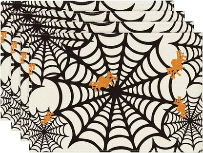 Pumpkin Festive Dining Placemats - Halloween - Tableware (Placemats, Napkin Rings, Table Runners) - Scribble Snacks