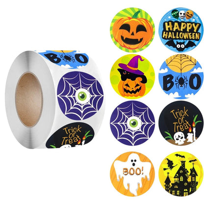 Pumpkin Ghost Envelope Stickers - Halloween - Stickers & Labels (including Scrapbooking, Wall Decals) - Scribble Snacks